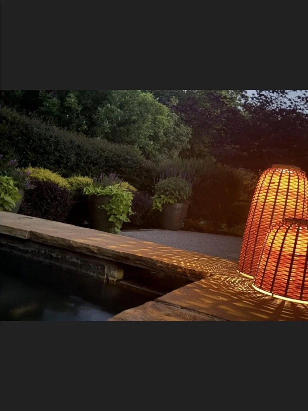 Woven Solar Lantern Tall - Hearth & Hand™ with Magnolia